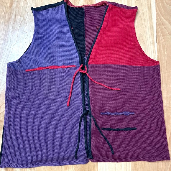Kaoru Izushi Knit Design Vest
